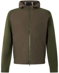 Herno - Panelled Hooded Jacket - Lyst