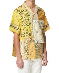 KENZO - Patchwork kurzärärmisches Hemd - Lyst