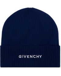 Givenchy - Cappello con logo in lana - Lyst