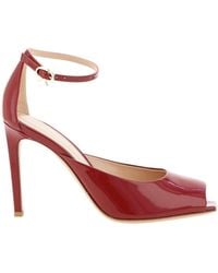 Gianvito Rossi - Nuit 95 Glossed-Leather Pumps - Lyst