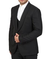 Dolce & Gabbana - Anzug aus Wolle und Seide - Lyst