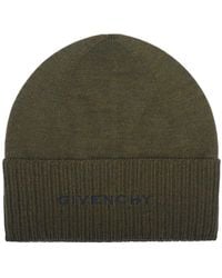 Givenchy - Bicolor Wool Beanie - Lyst