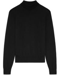 Celine - Blend Wool Triomphe Sweater - Lyst