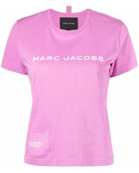 Marc Jacobs Cotton Logo T-shirt - Pink
