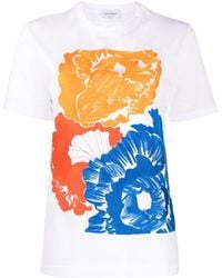 Ferragamo - Cotton T-Shirt - Lyst