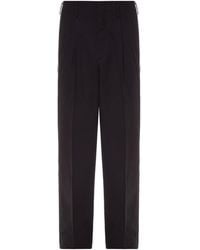 Dolce & Gabbana - Side Stripe Pleat Trousers - Lyst