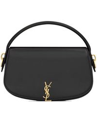 Saint Laurent - Voltaire Half-Moon Shoulder Bag - Lyst