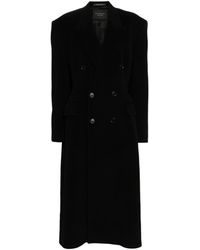 Balenciaga - Cashmere And Wool Cinched Coat - Lyst