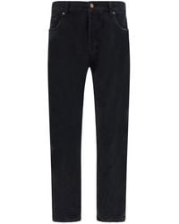 Saint Laurent - Relaxed Straight Jeans - Lyst
