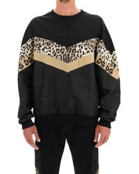 Dolce & Gabbana - Bedrucktes Sweatshirt - Lyst