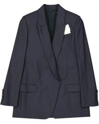Brunello Cucinelli - Virgin Wool Jacket - Lyst