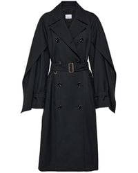 Burberry - Blend Wool Trench Coat - Lyst