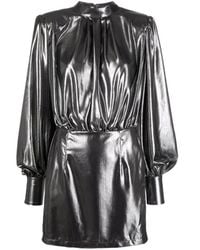 Blanca Vita - Abelia Laminated Mini Dress - Lyst