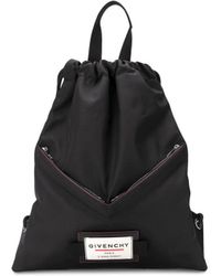 Givenchy Downtown Drawstring Backpack - Black