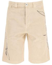 Lanvin - Denim Shorts - Lyst