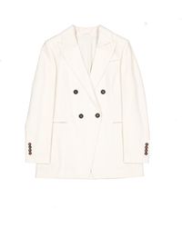 Brunello Cucinelli - Blazer Jacket - Lyst