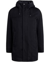 Herno - Wool C Mere Hooded Coat - Lyst