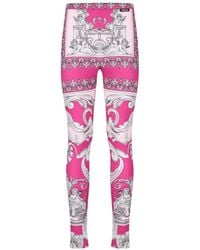 Versace - Baroque Print Leggings - Lyst