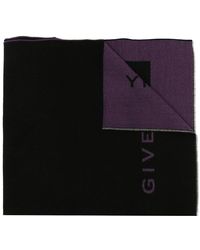 Givenchy - Sciarpa in maglia con logo 4G - Lyst