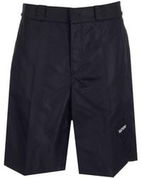 Valentino - Flower Embroidery Bermuda Shorts - Lyst
