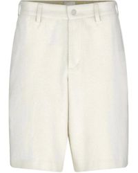 Dior Velvet Shorts - Natural