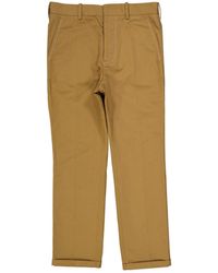 Marni - Cotton Slim Pants - Lyst