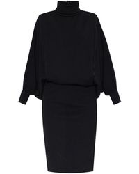 Saint Laurent - Knitted Dresses - Lyst