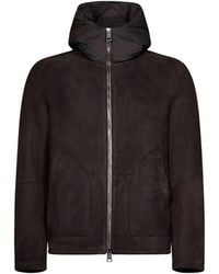 Herno - Shearling Jacket - Lyst