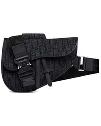Dior - Oblique Jacquard Messenger Bag - Lyst