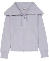 Herno - Lilac Cotton Cardigan - Lyst