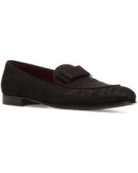 Dolce & Gabbana - Slipper aus jacquard mit fliege - Lyst