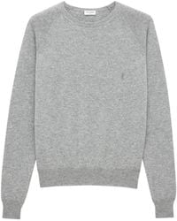 Saint Laurent - Cassandre C Mere Sweater - Lyst