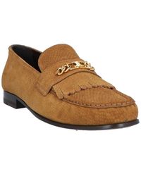 Celine - Triomphe Fransen Slipper - Lyst