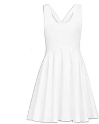 Alaïa - Cotton Mini Dress - Lyst