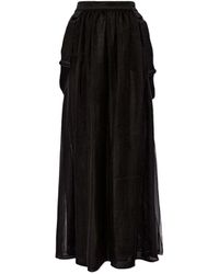 Max Mara - Sfilata Jedy Skirt With Semi-Sheer Design - Lyst