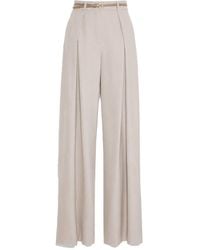 Max Mara - Studio Aere Wide Trousers - Lyst