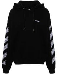 Off-White c/o Virgil Abloh - Pixel Diag Skate Hooded Sweatshirt - Lyst