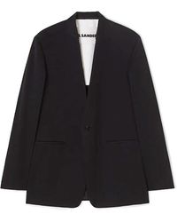 Jil Sander - Tailored Wool Jacket - Lyst