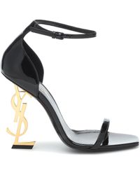 ysl clear heels