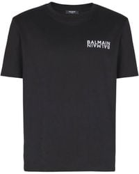Balmain - Logo-Print T-Shirt - Lyst