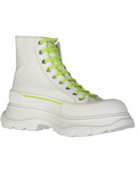 McQueen - Tread Slick High-Top Sneakers - Lyst