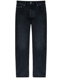 Off-White c/o Virgil Abloh - Washed Denim Jeans - Lyst