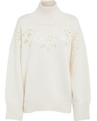 Chloé - Maglione in lana lavorato a maglia Chloé - Lyst