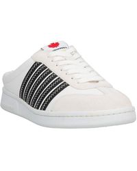 DSquared² - Calfskin Low Top Sneakers - Lyst