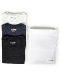 Jil Sander - 3-pack Long-sleeved T-shirt Set - L - Lyst