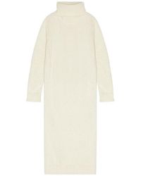 Saint Laurent - Extra Long Mohair Sweater - Lyst