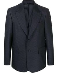 Fendi - Ff Motif Wool Jacket - Lyst