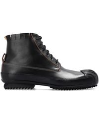 Maison Margiela - Leather High-Top Sneakers - Lyst
