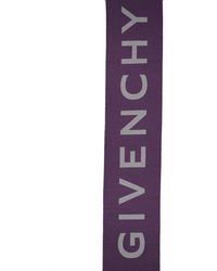 Givenchy - Wool Logo Schal - Lyst