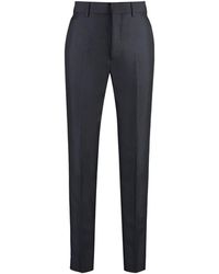 Prada - Wool Blend Tailored Trousers For - Lyst
